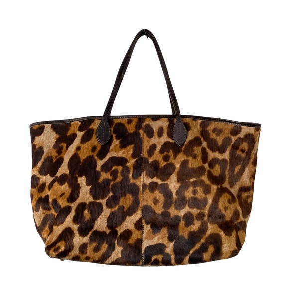Maurizio Taiuti Handbags - Maurizio Taiuti Tote Bag Animal Print Pony Hair